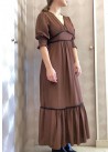 Vestido Escote Pico