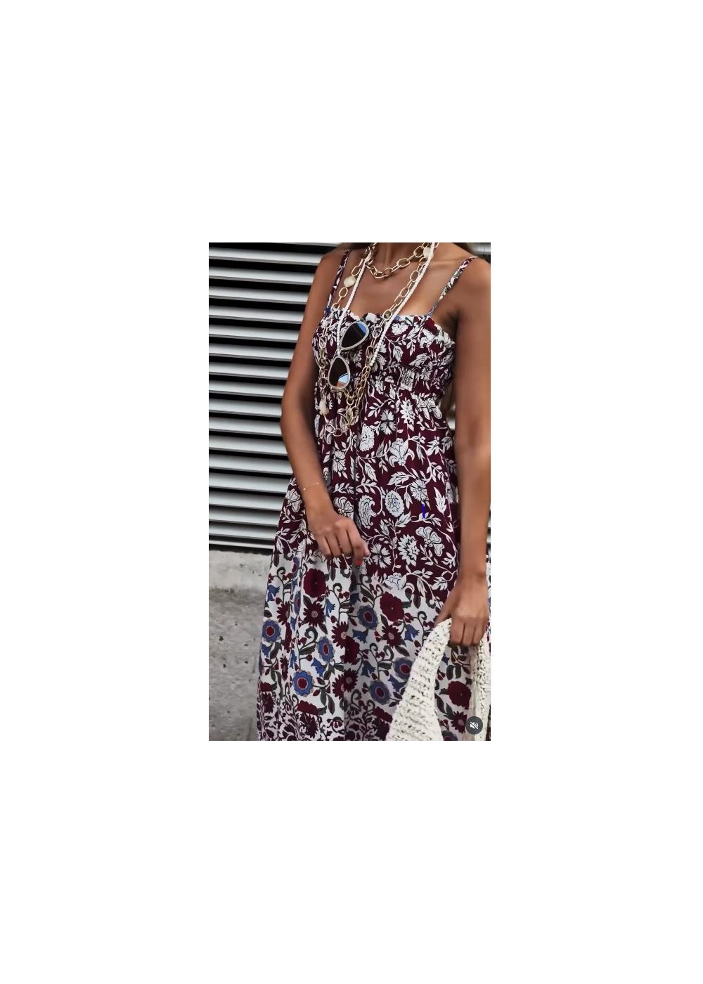 Vestido flores pecho abullonado vino-rosa