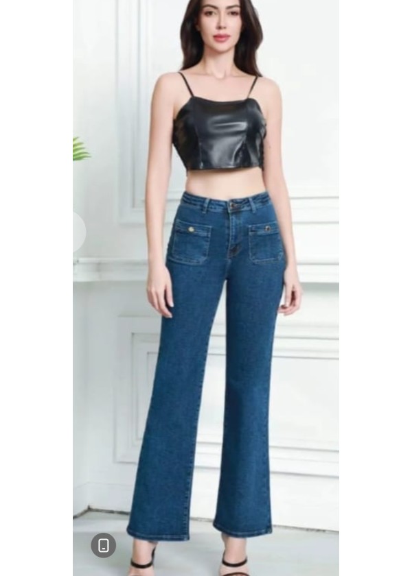 Pantalón vaquero  bolsillos delanteros