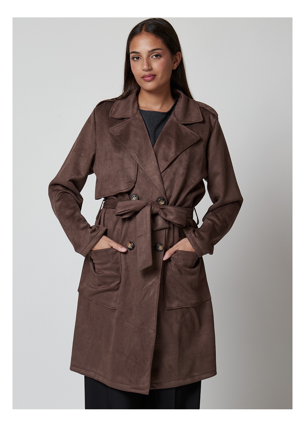 Gabardina  midi (TRENCH)
