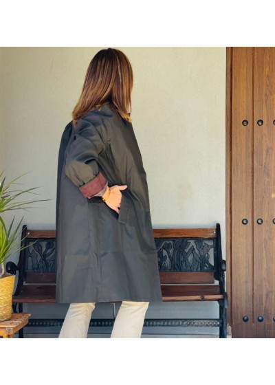 Chaqueta barbour larga