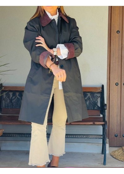Chaqueta barbour larga