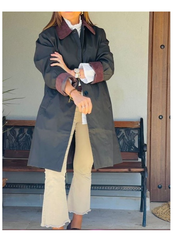 Chaqueta barbour larga