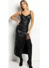 Vestido ecopiel tirante regulable