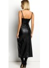 Vestido ecopiel tirante regulable