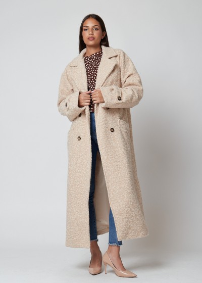 Abrigo largo forrado