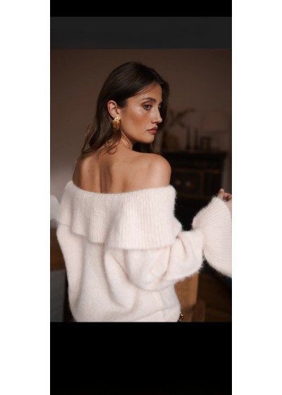 Jersey frunce cuello