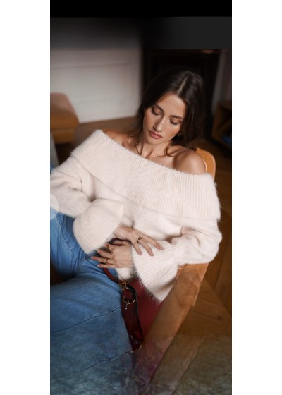 Jersey frunce cuello