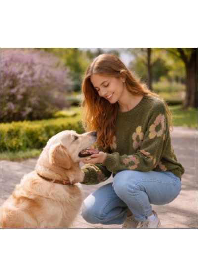 Jersey estampado flor