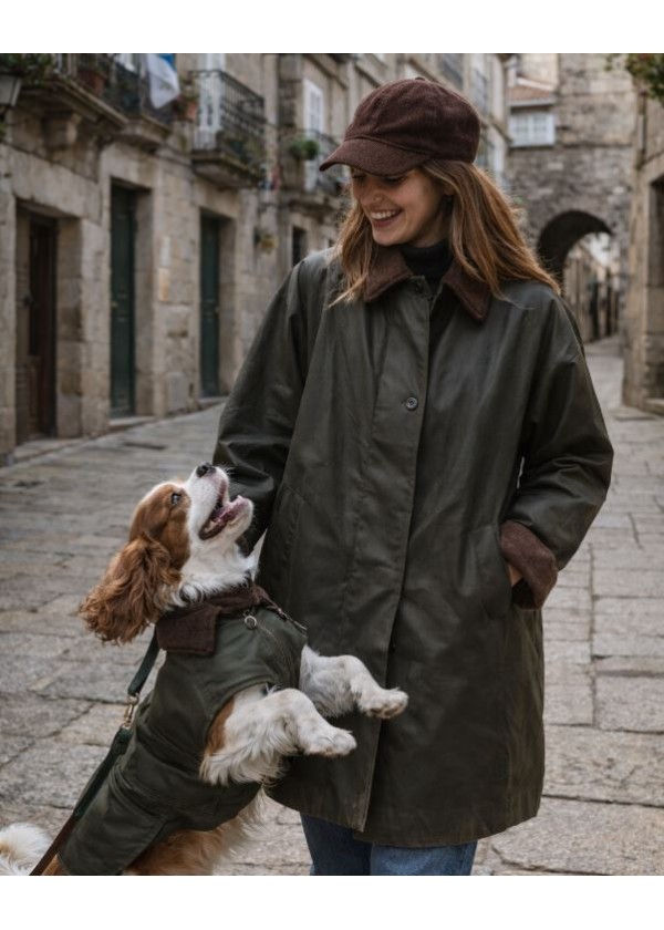Chaqueta barbour larga
