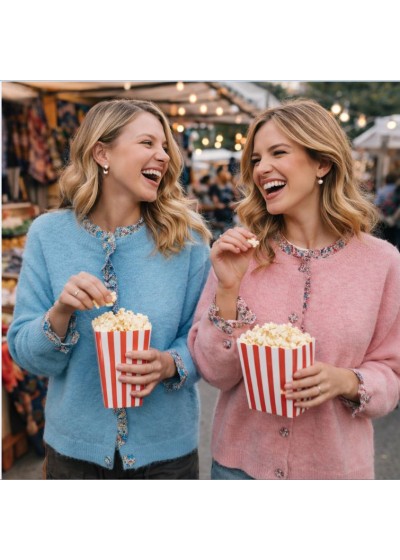 Jersey/chaqueta ribete...