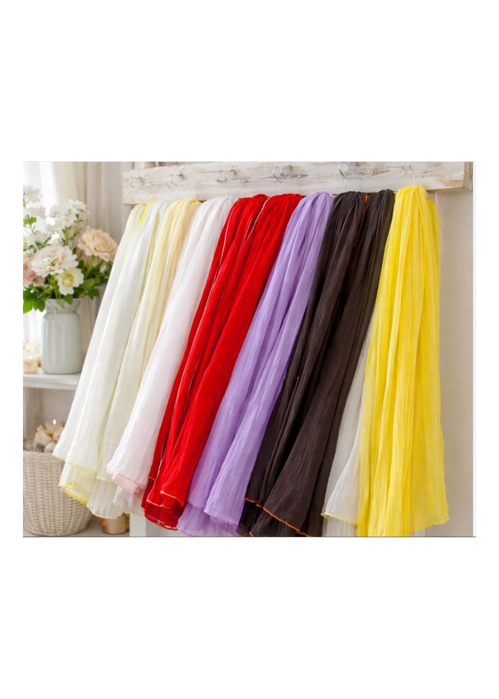 Pañuelo100% algodón grande FLUOR