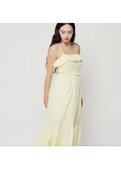 Vestido volantes  nido de...