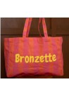 Tote bag rayas bicolor
