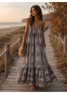 Vestido sardina concha  chocolate